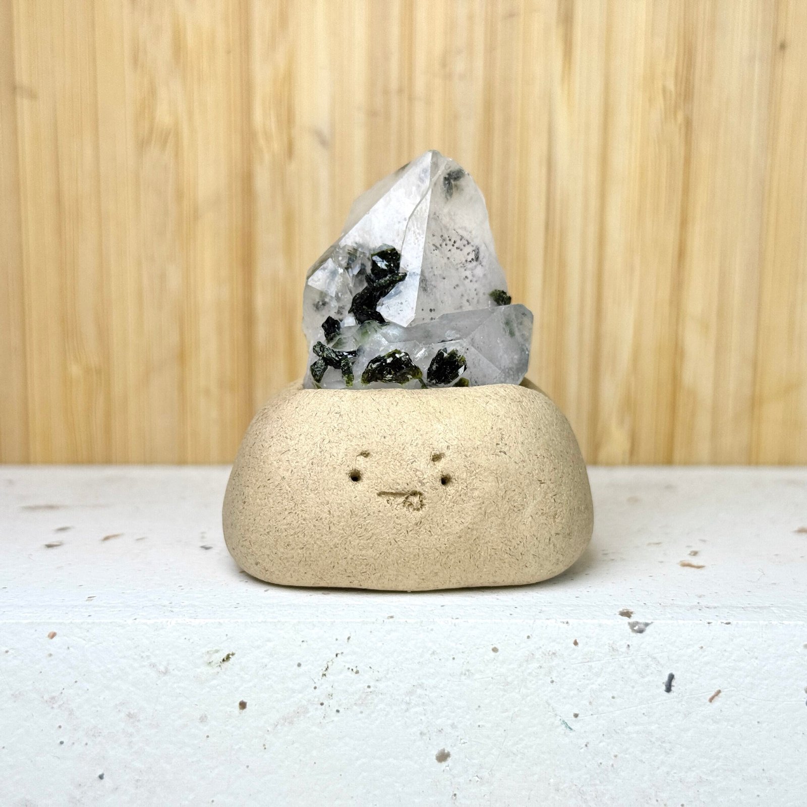 EP96綠簾石小豆丁Epidote bean