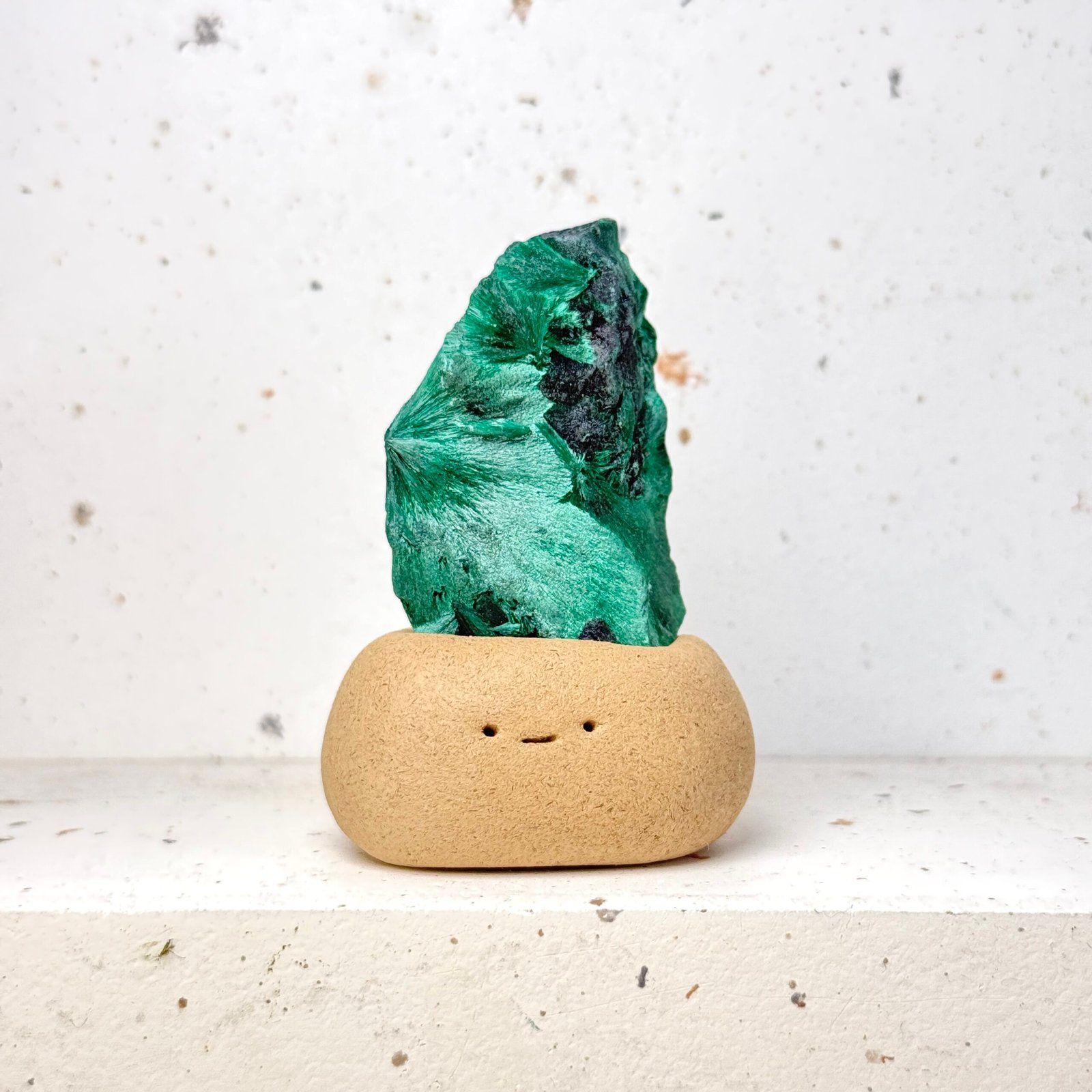 O160孔雀石小豆丁Malachite bean