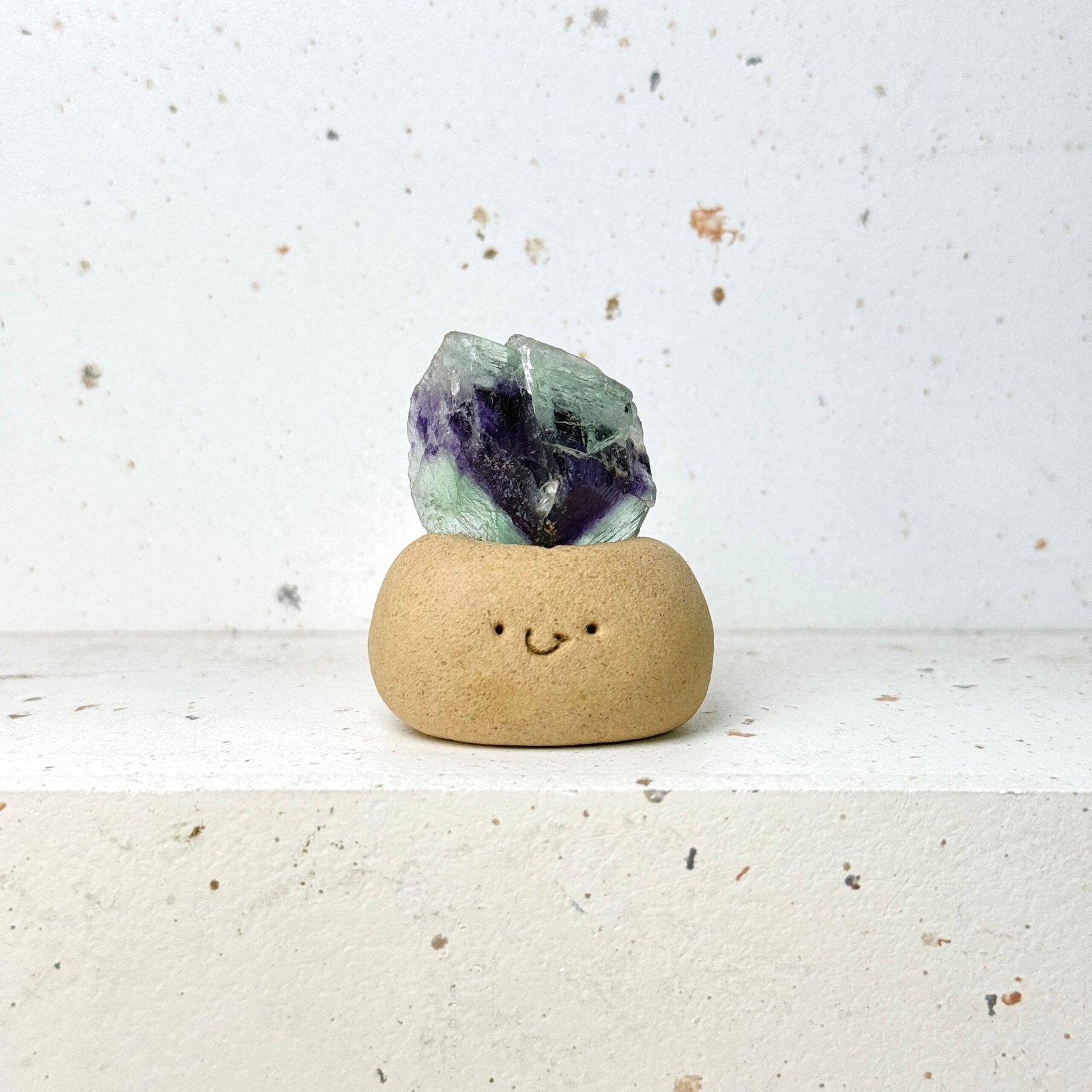 S211螢石/藍螢石小豆丁Fluorite bean