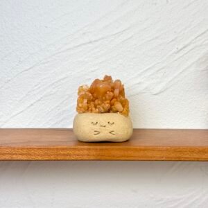 B43紅方解花小豆丁Calcite bean