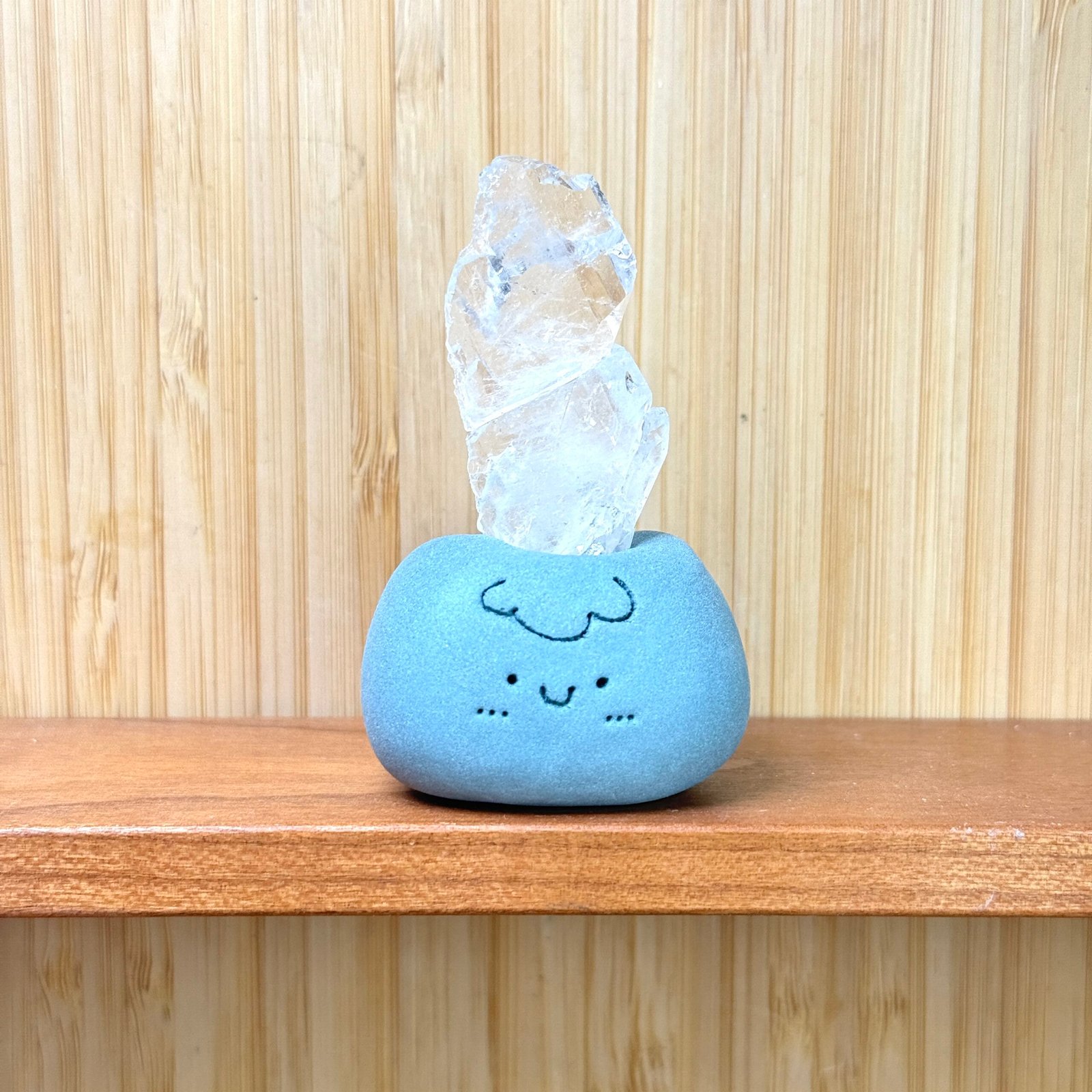R158縫合水晶小豆丁Faden Quartz bean