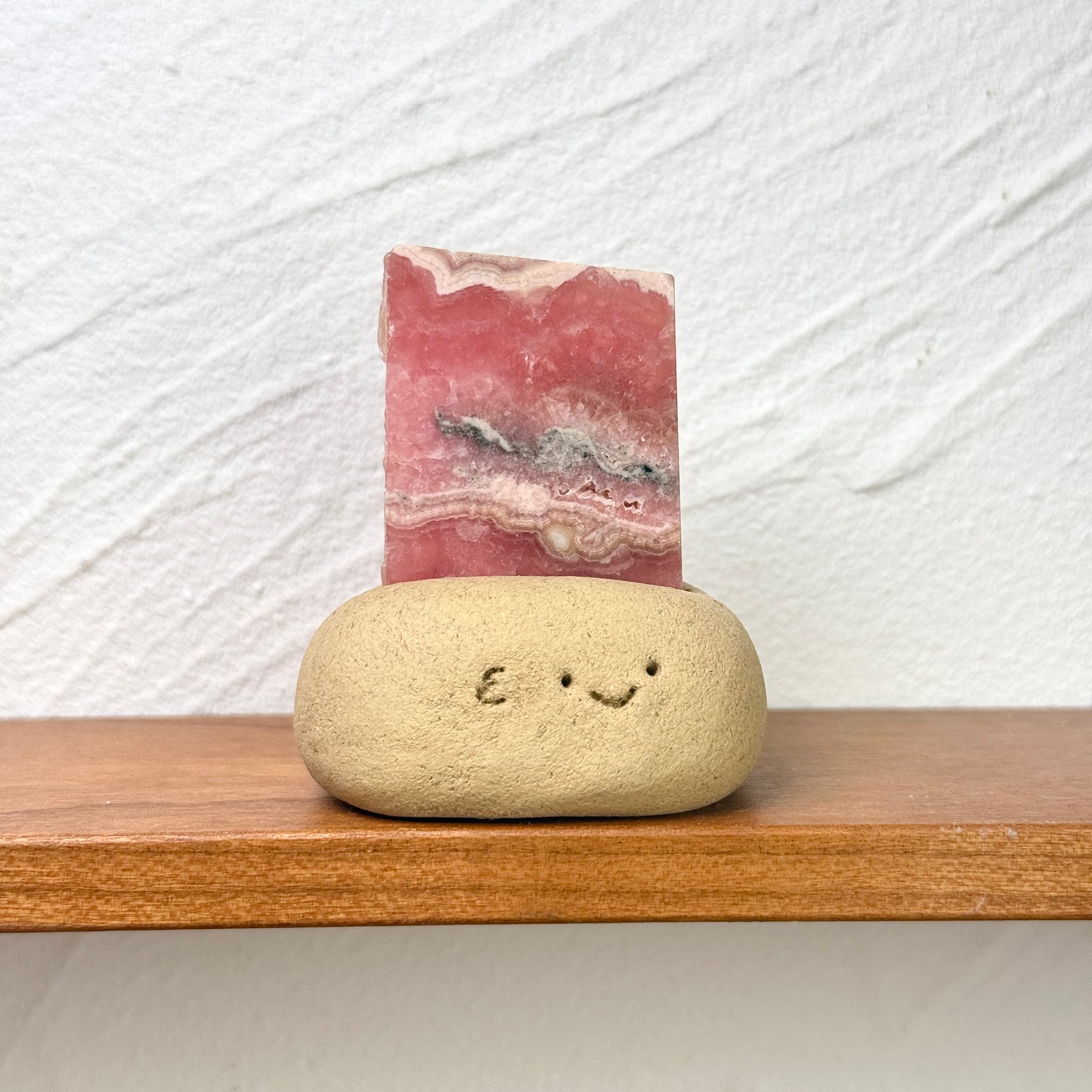 RH90紅紋石小豆丁Rhodochrosite bean