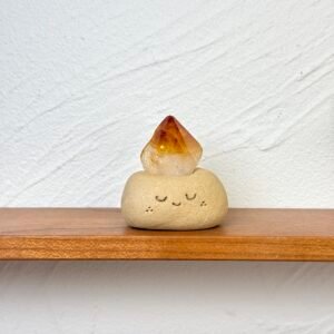 W310黃水晶小豆丁Citrine bean