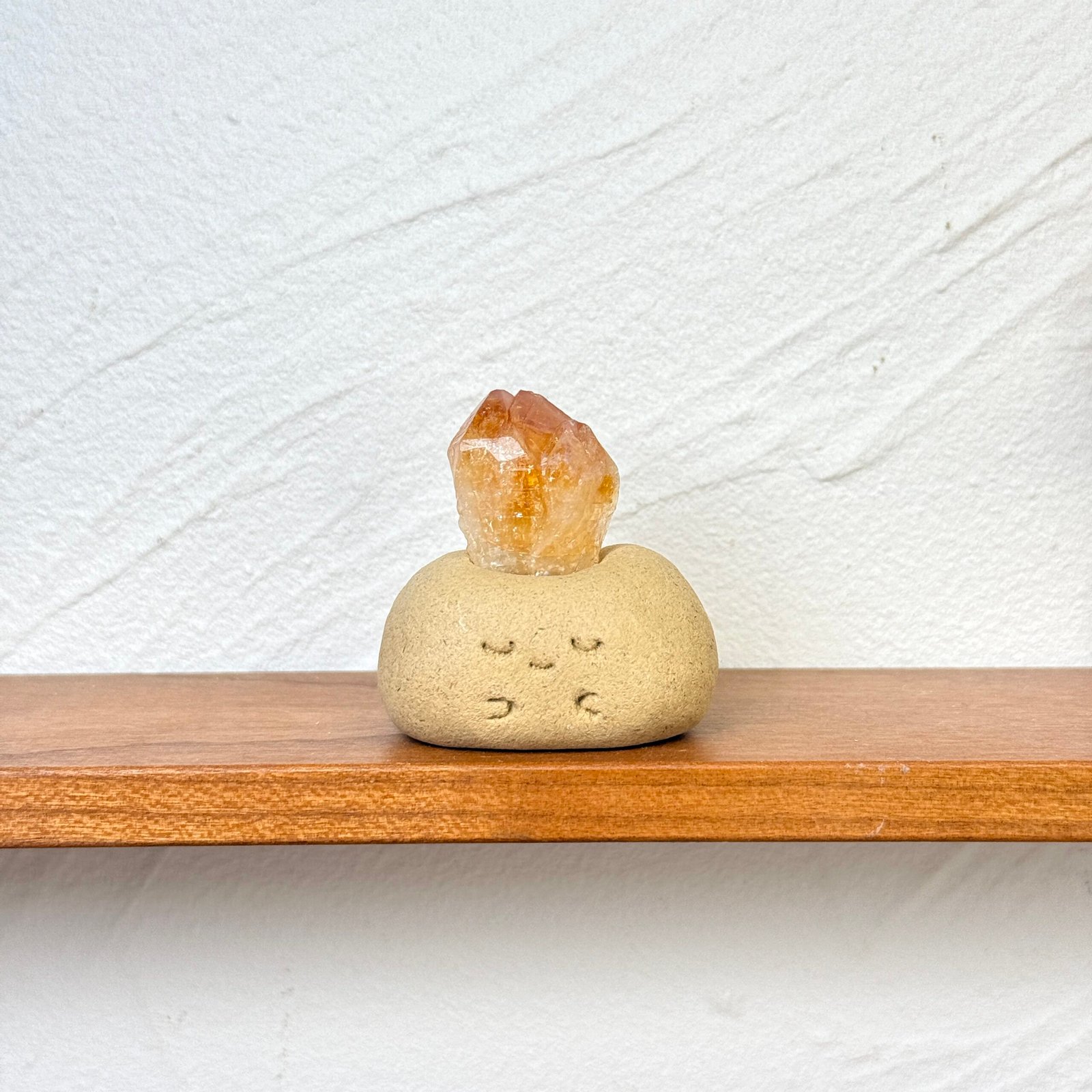 W313黃水晶小豆丁Citrine bean
