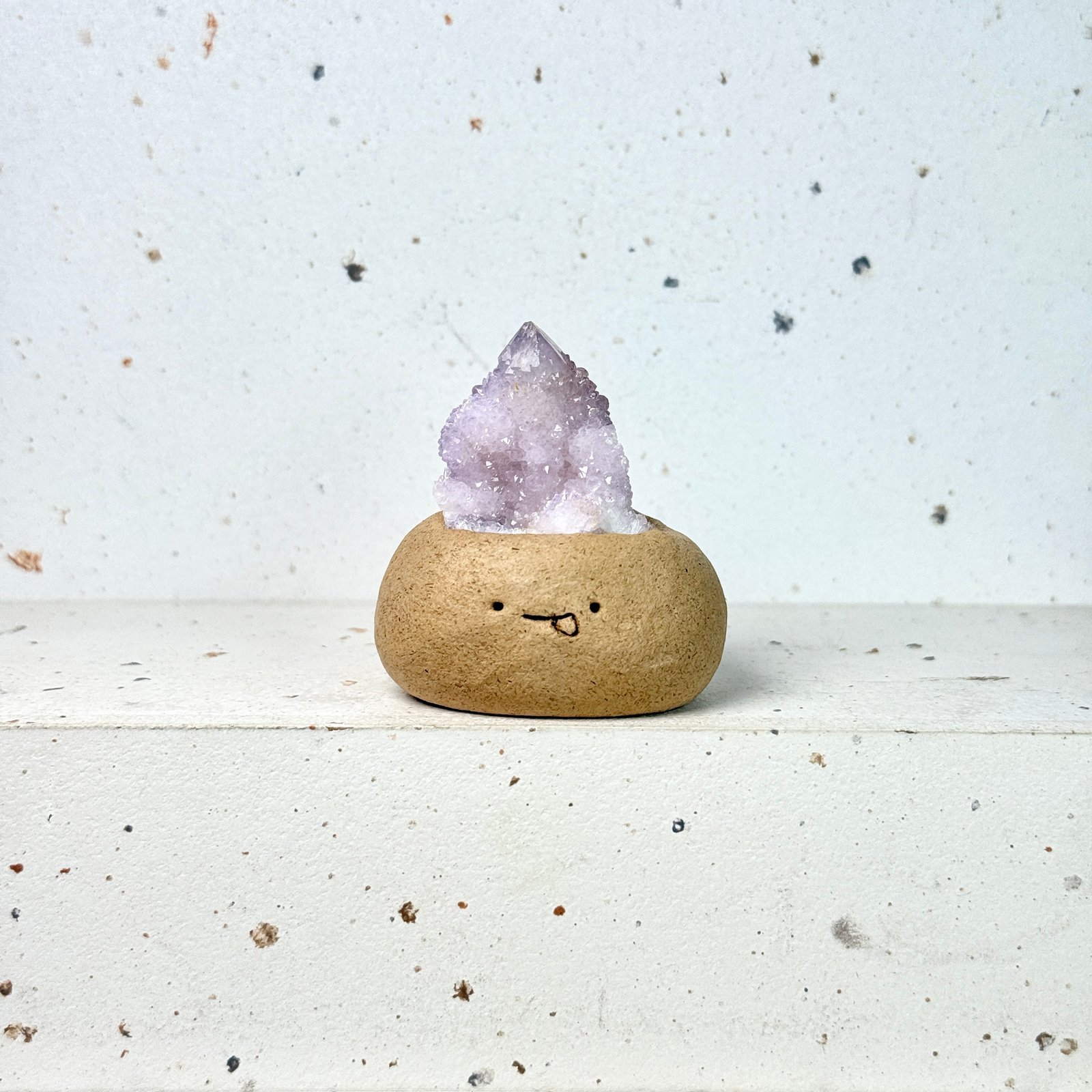 H355紫晶小豆丁Amethyst bean