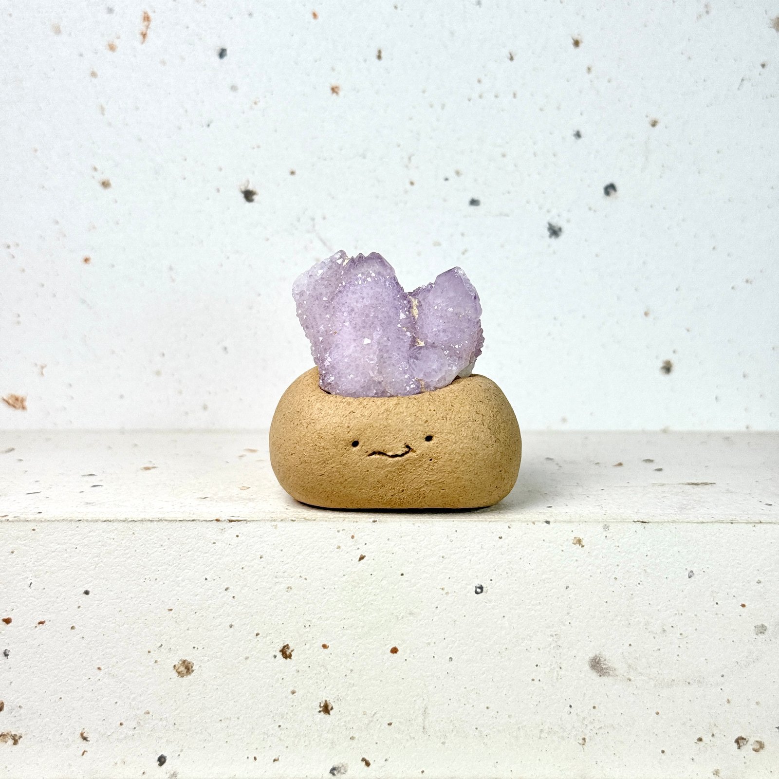 H368紫晶小豆丁Amethyst bean