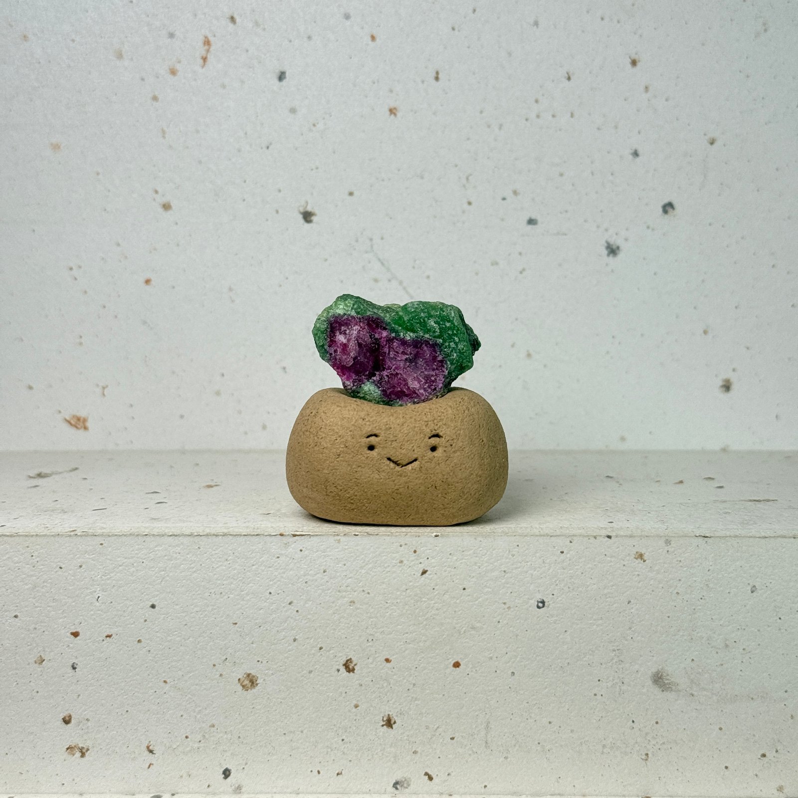 NN83西瓜碧璽小豆丁Watermelon tourmaline bean
