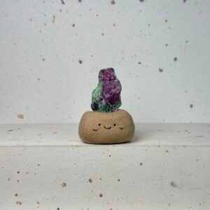 NN84西瓜碧璽小豆丁Watermelon tourmaline bean