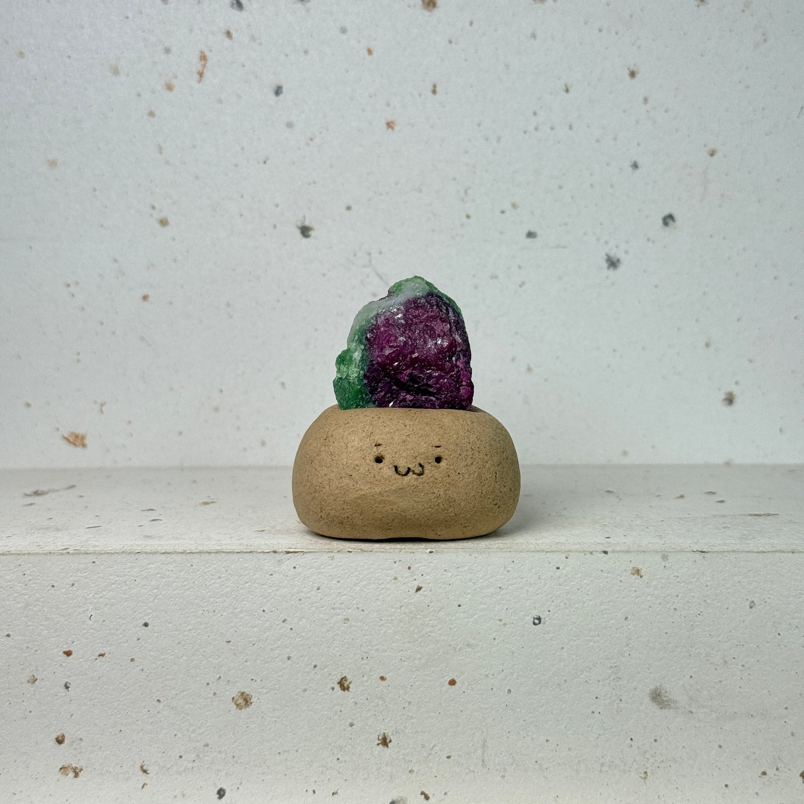 NN85西瓜碧璽小豆丁Watermelon tourmaline bean