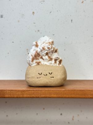 GY68爆谷石膏小豆丁Popcorn Gypsum
